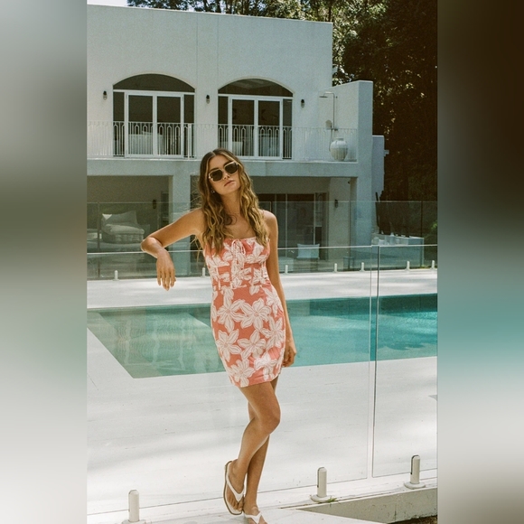 NWT Sabo Skirt Mahlia dress in Forest floral size: L Aus12 US 8 - Picture 6 of 17